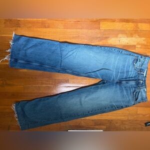 Zara women TRF jeans, mid waist!